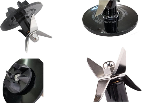 SPB 456 2B Blender Blade with SPB7-20TXN Coupling Compatible with Cuisinartt Powerblend Duet Parts Replacement BFP-703 FPB-5PC SPB-3 SPB-7 SPB-7CH...