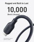 Anker USB C to USB C Cable (240W,10ft), Bio-Braided USB C Charger Cable Fast Charge for iPhone15/15Pro/15Plus/15ProMax, iPad Pro 2020, iPad Air 4,...