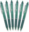 Pilot FriXion Clicker 0.7mm, Erasable Gel Pens, Fine Point, Green Ink, Pack Of 6...