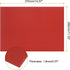 Rubber Sole Sheet 1.8mm Thick Repair Non-Slip Replacement Pad for Shoes Bottom Repairing, Red...
