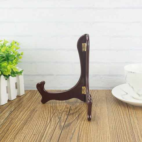 Artliving 7 inch wood-like Easels Plate Stand Holder Display Stands -Set of 4...