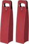 PATIKIL Wine Gift Bag, 2 Pack Wine Bag Reusable Leather Wine Tote Carrier for Wine Bottles Portable Champagne Gift Bags for Picnic Party Wedding, ...
