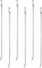 WILLBOND 6-Piece Stainless Steel Curved Poultry Trussing Needles for Securing Stuffed Turkey, Chicken, Roasts and Rolled Meats...