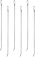 WILLBOND 6-Piece Stainless Steel Curved Poultry Trussing Needles for Securing Stuffed Turkey, Chicken, Roasts and Rolled Meats...