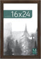 MCS Museum Poster Frame 16x24 Espresso Woodgrain, Vertical & Horizontal Wall Hanging Large Picture Frame for Photos, Posters & Art Prints (1-Pack)...