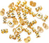 150Pcs Ball Post Earring Studs for Jewelry Making,Earring Studs Ball Post Earrings with Loop with 200Pcs Butterfly Earrings Back Replacements for ...