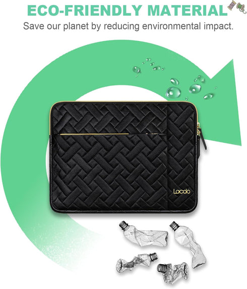 Lacdo 14 Inch Laptop Sleeve Case for HP Lenovo Dell ASUS Acer Chromebook 14 / HP Stream 14 / Dell Inspiron 14 / Lenovo IdeaPad 14 / Acer Spin/ASUS...