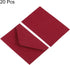 PATIKIL Mini Envelopes, 20 Pack Small Gift Card Holders Business Invitation Envelope for Wedding Birthday, Red...