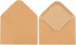 Juvale 100 Pack Small Kraft Paper A1 Envelopes for 3x5 inches Cards, Invitations, Wedding RSVP, Gift Cards (V-Flap)...