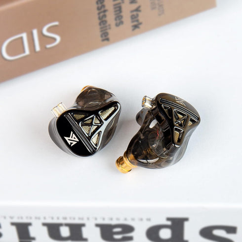 KZ DQS Wired Earbuds Dynamic Driver in Ear Monitor Headphone Semi-Open HiFi Bass Earphone 2pin 3.5mm Gaming Earbuds (Without Mic)......