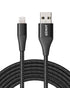 Anker Powerline+ II Lightning Cable (10 ft) MFi Certified Charger Cable, Extra Long iPhone Charging Cord, Compatible with iPhone SE / 11 Pro Max/X...