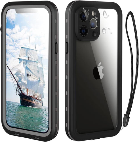 iPhone 13 Pro Case, Waterproof & Shockproof Phone Case, Full Protection, IP68, 6.1 Inch, Black......