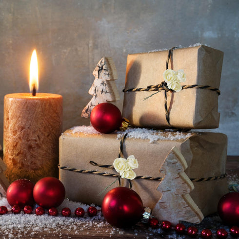 CCINEE 144pcs Mini Paper Flowers, 30mm Mulberry Paper 1.2" Artificial Rose Flower with Stem for DIY Crafts Projects Scrapbooking Wedding Decoratio...