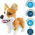 1380 Pieces Mini Building Blocks Animal Dog Husky Building Set - Mini Pets Companion 3D Puzzle Kit Toy Bricks Dog for Kids14 Years Old and Up (Cro...