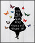 Posterizer 1 pcs-we're all mad in here-Alice in Wonderland quotes-Movie & Cinema Art-Gift for movie lovers-Gift for Men Women Entrepreneur Teens- ...