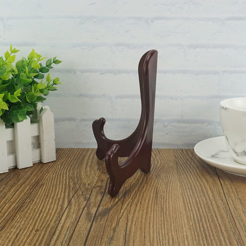 Artliving 6 inch wood-like Easels Plate Stand Holder Display Stands -Set of 2...