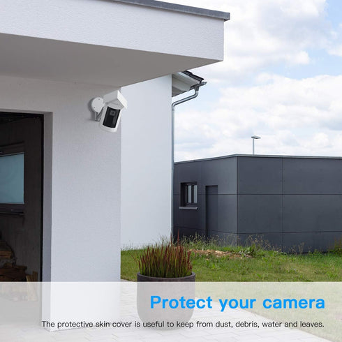 HOLACA Water-Proof Silicone Cover Protective Case for Ring Stick Up Cam Battery HD Security Camera(3rd Generation) - Anti-Scratch Protective Cover...