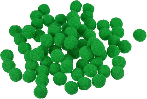 PATIKIL Pom Felt Balls Felting Fabric 1.5cm 15mm Dark Green for Home Craft Projects DIY Pack of 100...