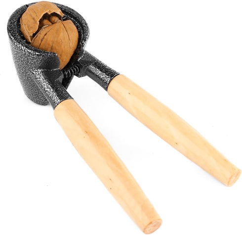 Anwenk Nutcracker Nut Cracker Pecan Walnut Cracker Plier Opener Tool with Wood Handle...