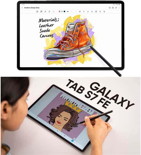 2 Pack Galaxy Tab S7 FE Pen Replacement Stylus Pen for Samsung Galaxy Tab S7 FE S Pen,4096 Levels of Pressure Sensitivity (Black)......