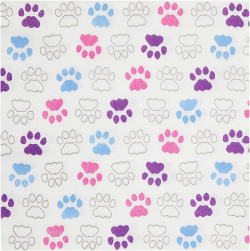 Juvale Kitten Party Supplies Set with Happy Birthday Cat Paper Plates - 144-Piece Pink Party Kit for 24 Guests - 9in Plates, 6.5in Napkins, 9oz Ca...