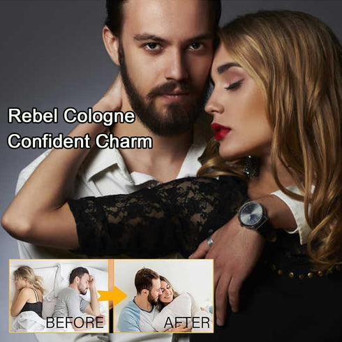 Rebel by for Men, Alloura Rebel Pherom one Cologne for Men, Alloura Rebel Pherom one Perfume for Men, Rebel Cologne Pherom one for Men (2 Pcs)...