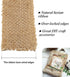 Burlap Ribbon Roll Natural Jute 10 Yards for Wedding Decoration DIY Craft,3 inch by CCINEE...
