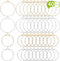 40 Pieces Earring Hoops for Jewelry Making Round Beading Hoop Earring for Earring Finding Making Supplies...