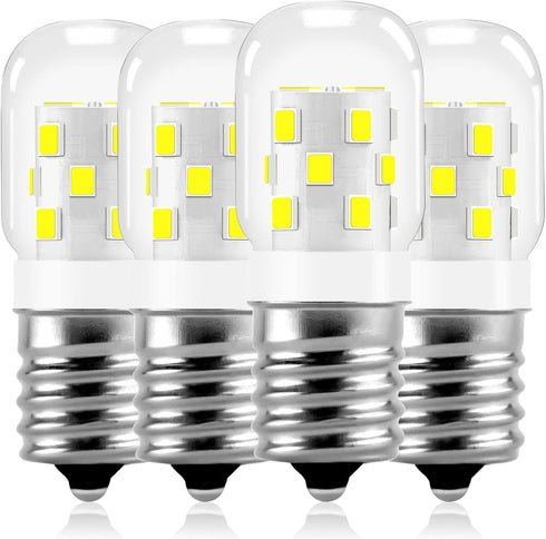 E17 LED Bulb Microwave Oven Light 8206232A Super Power Saving Multiple Purpose Appliance Bulb-3W(Equal to 40W Incandescent) 380LM 6000K Daylight W...