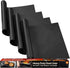 Oven Liners for Bottom of Electric Gas Oven Reusable - 4 Pack Large Heavy Duty Nonstick Teflon Range Mat 17"x 25" - Stove Floor Protector Liner Ea...