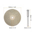 10pcs Diamond Cutting Wheel 35mm Full Sand Diamond Wheels Cut Off Discs Diamond Coated Cutting Wheel Replacement with 2pcs 3mm Mandrel for Rotary ...