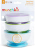 Munchkin Stay Put Suction Bowls for Baby and Toddler, 3 Pack, Blue/Green/Purple...