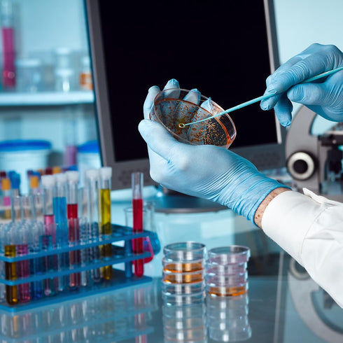 PATIKIL 60 Wells Tube Rack, 1set Vial Rack Double Panel Centrifuge Tube Holder for Microcentrifuge Tubes 0.2/0.5/1.5/2ml, Red,Purple...