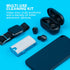 JLab Multipurpose Cleaning Kit for Your Headphones, Earbuds, Keyboard, Mouse/Mice, Microphones, Laptop, Tablet, Cellphone (iPhone or Android), Sma...