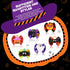 Frienda 64 Pieces Halloween Dog Hair Bows Halloween Dog Topknot Bows with Rubber Bands Pumpkin Ghost Bat Pet Hair Bows Puppy Grooming Bows Hallowe...