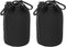 PATIKIL Camera Lens Bag, 2 Pcs 3.5" IDx7.1 H Drawstring Lens Pouch with Thick Protective Neoprene, Lens Case for DSLR Camera Lens, Water Coffee Cu...