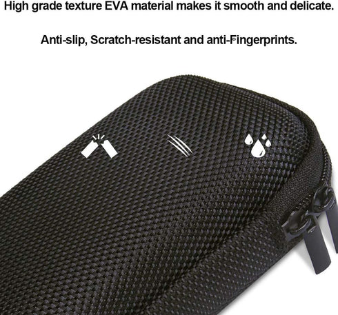 HOOTEK Hard Drive Hard Case, 2Pack Rectangle Shaped Portable Protection EVA Shockproof Earbuds Earphone Headset Headphone Carrying Cases with Zipp...