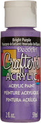 DecoArt Acrylic Paint, 2 Fl Oz (Pack of 1), Bright Purple...