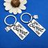 2Pcs New Home Keychain Sweet Home Gift for Couple New House Keyring Housewarming Gift for Homeowner Moving in Key Chain Real Estate Gifts from Age...