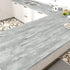 WESTICK Grey Wood Contact Paper Peel and Stick Countertops for Kitchen Gray Wood Grain Wallpaper Modern Wood Look Wall Paper Waterproof Contact Pa...