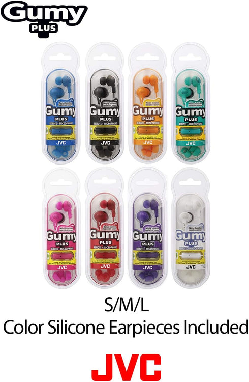 JVC HAFR6G Gumy Plus Headphones (Pistachio Green)......