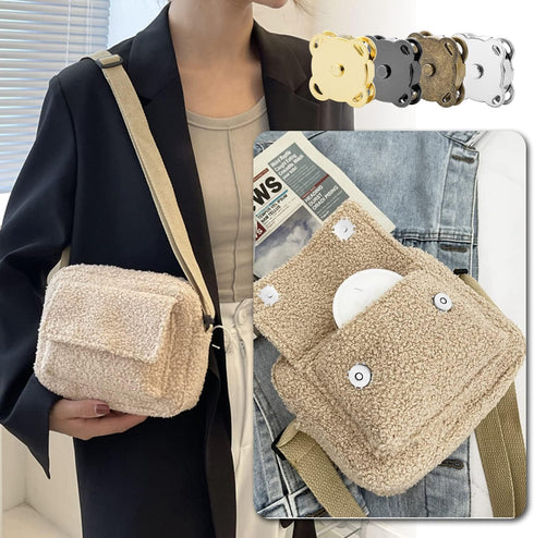 CooBigo Magnetic Snaps Buttons for Purses Magnetic Closures for Purses Bags Clothes Handbags,Magnetic Purse Closure Fasteners,Sewing on Magnetic S...