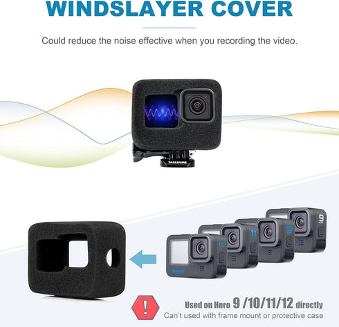 Helmet Mount with Windshield for GoPro Hero 12 11 10 9 Motorcycle Strap Chin Mount Attachment Full Face Helmet Mount for GoPro 9 10 11 12 Black Ra...