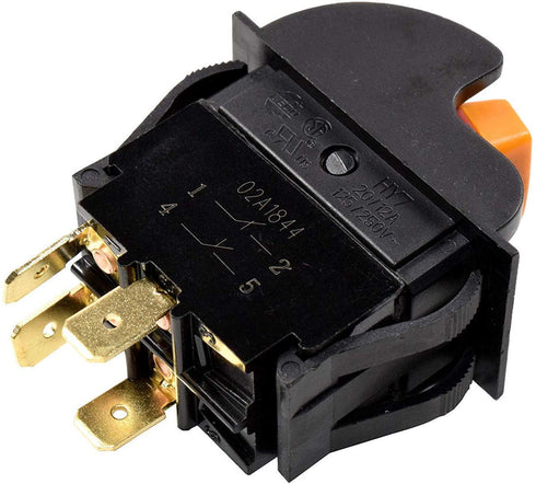 HQRP On-Off Toggle Switch Works with Dewalt, Rockwell, Hitachi, Reliant, Performax, Dayton, Jet, Craftsman OR90037 OR9OO37 0R90037 Power Tools Pla...
