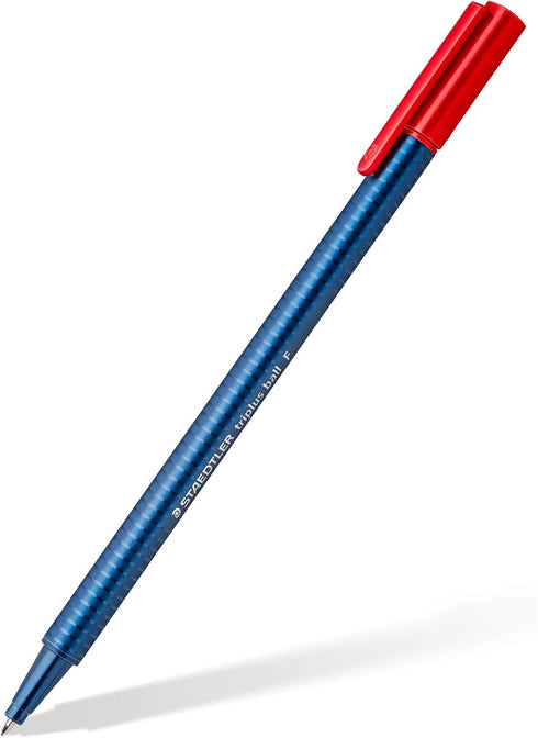 STAEDTLER Triangular Ballpoint Pen Triplus ball Ergonomic Triangular Shape Line Width F 437 FSB4...