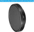 PATIKIL 82mm Lens Hood, Wide Angle Matte Surface Anti-reflective Inside Hood with Cap and Cleaning Cloth for Camera Lens, Black for Nikon, for Fuj...