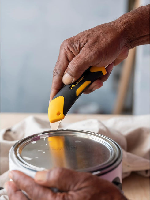 OLFA 18mm Heavy-Duty Utility Knife (L-5) - Multi-Purpose Custom Cutting Depth Precision Knife w/Reinforced Fiberglass Handle & Snap-Off Blade, Rep...