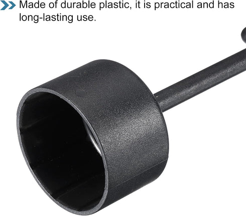 PATIKIL E27 Lamp Shade Socket Ring Removal Tool, 1 Pack Medium Base Threaded Shade Holder Rings Replacement Tool 10 Teeth...