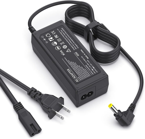 65W Laptop Adapter Power Charger for Toshiba Satellite C55 C655 C850 C50 L755 C855 L655 L745 P50 C855D C55D S55;Portege Z30 Z930 Z830;Satellite Ra...
