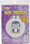 Janlynn Kid Stitch 11 Count Penguin Mini Counted Cross Stitch Kit, 3-Inch...